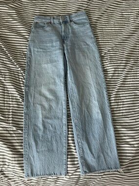 Madewell the perfect vintage wide leg crop jean